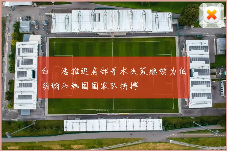 白昇浩推迟肩部手术决策继续为伯明翰和韩国国家队拼搏